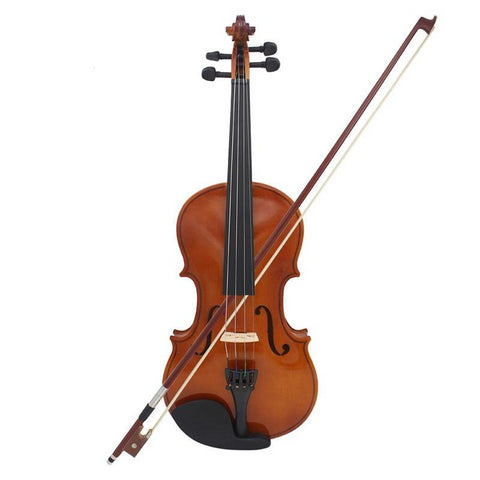 IRIN 4/4 Full Size Natural Acoustic Violin Fiddle Craft Violino With Case Mute Bow Strings 4-String Instrument For Beiginner